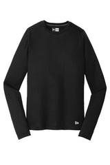 New Era Men's Series Performance Long Sleeve Crew Tee. NEA201 New Era