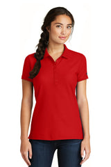 New Era Women's Venue Home Plate Polo. LNEA300 New Era
