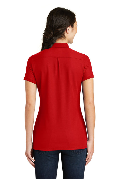 New Era Women's Venue Home Plate Polo. LNEA300 New Era