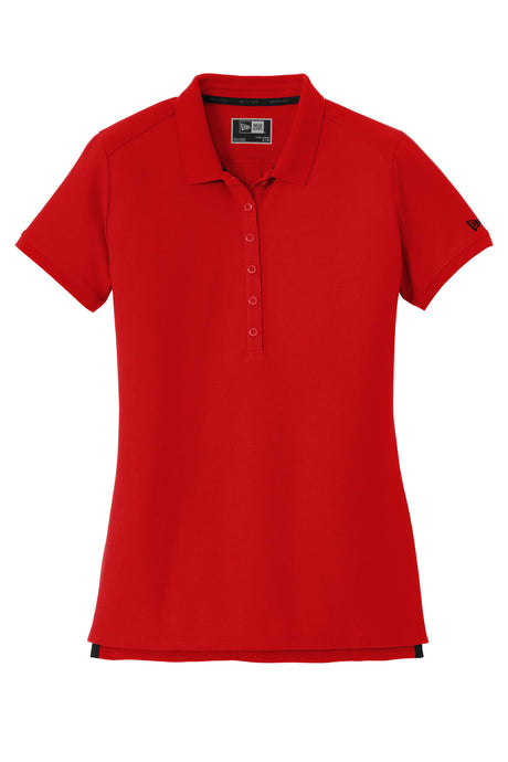 New Era Women's Venue Home Plate Polo. LNEA300 New Era