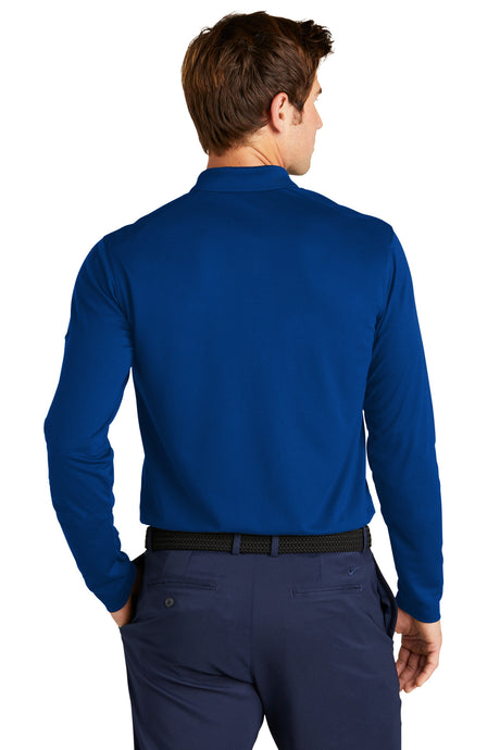 Nike Men's Dri-FIT Micro Pique 2.0 Long Sleeve Polo. NKDC2104 Nike