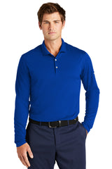 Nike Men's Dri-FIT Micro Pique 2.0 Long Sleeve Polo. NKDC2104 Nike