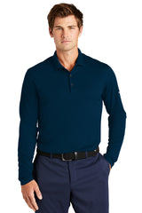 Nike Men's Dri-FIT Micro Pique 2.0 Long Sleeve Polo. NKDC2104 Nike