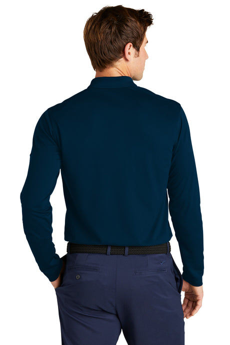 Nike Men's Dri-FIT Micro Pique 2.0 Long Sleeve Polo. NKDC2104 Nike