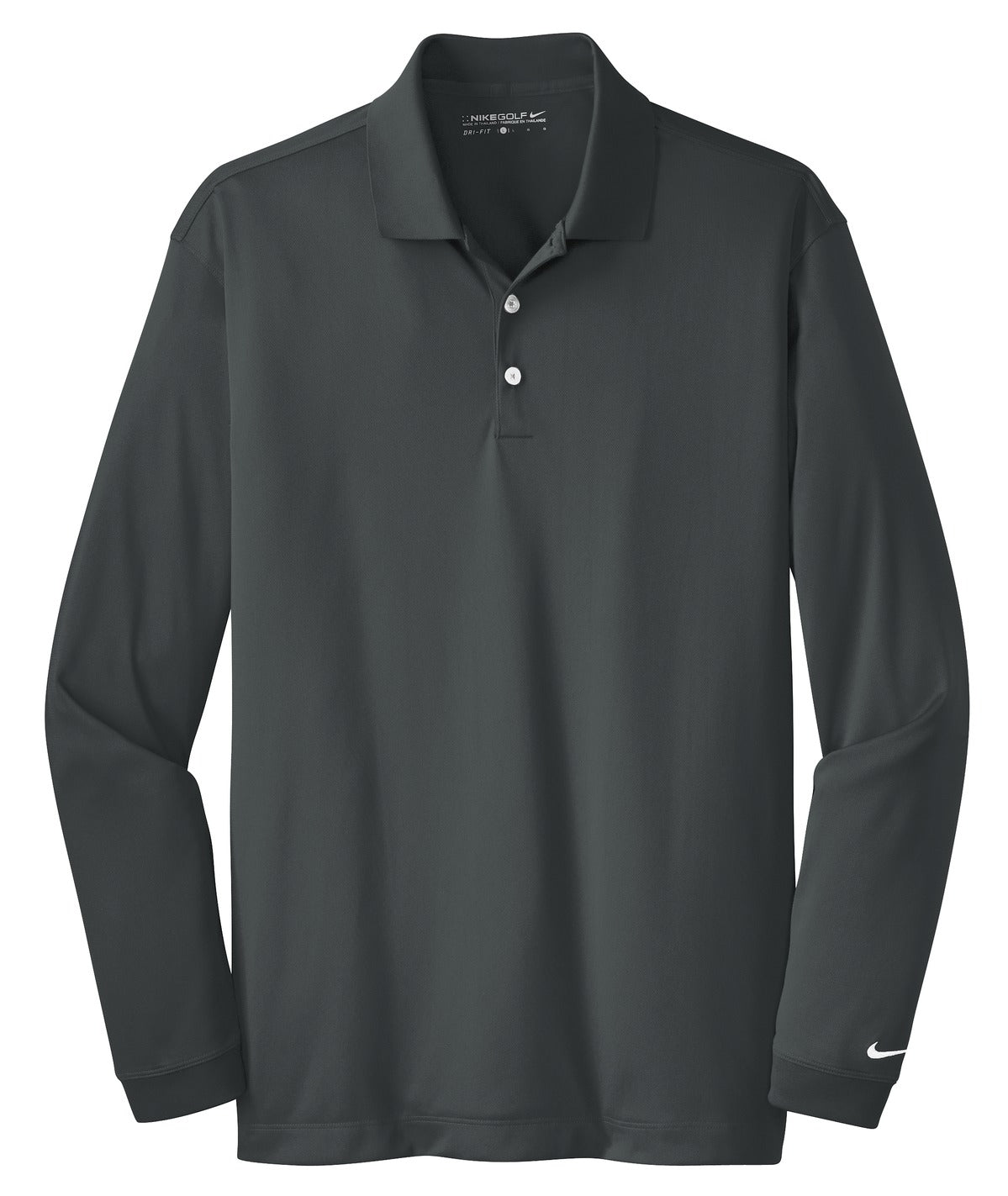 Nike Men's Long Sleeve Dri-FIT Stretch Tech Polo. 466364 Nike
