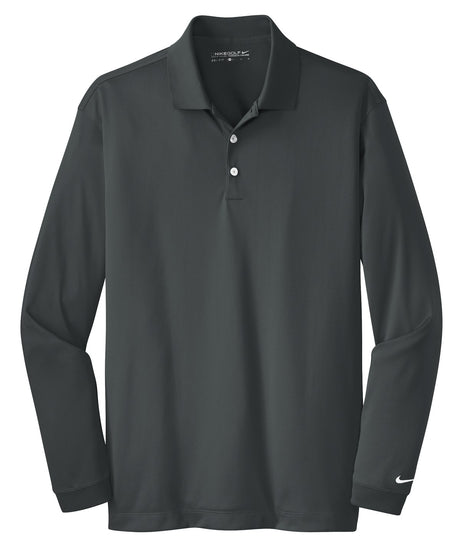 Nike Men's Long Sleeve Dri-FIT Stretch Tech Polo. 466364 Nike
