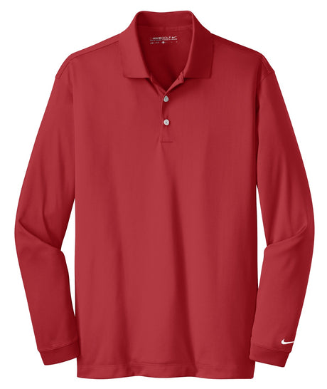 Nike Men's Long Sleeve Dri-FIT Stretch Tech Polo. 466364 Nike