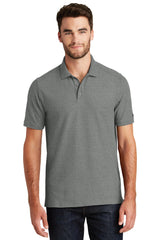 New Era Men's Venue Home Plate Polo. NEA300 New Era