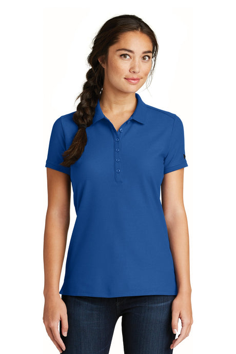New Era Women's Venue Home Plate Polo. LNEA300 New Era