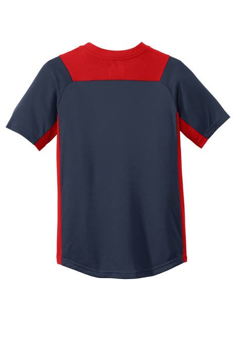 New Era Youth Diamond Era 2-Button Jersey. YNEA221 New Era