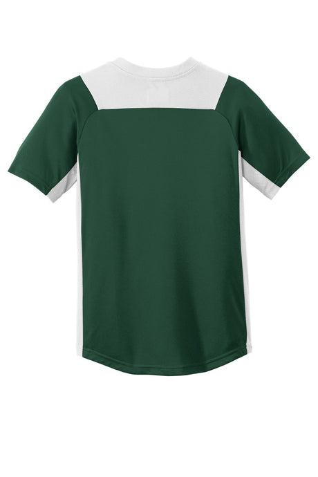New Era Youth Diamond Era 2-Button Jersey. YNEA221 New Era