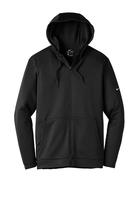 Nike Men's Therma-FIT Full-Zip Fleece Hoodie. NKAH6259 Nike