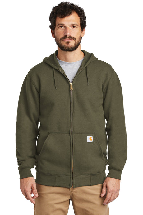 Carhartt Men's Midweight Hooded Zip-Front Sweatshirt CTK122 Carhartt