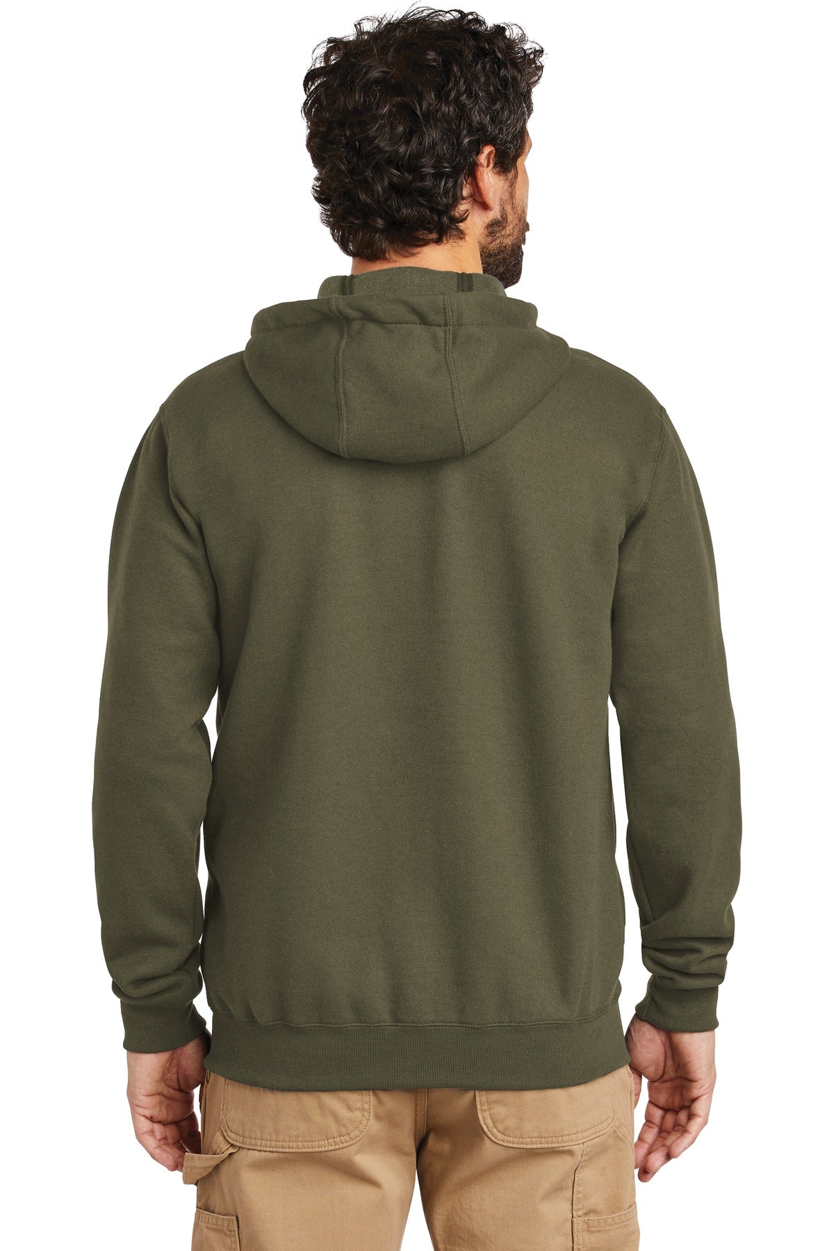 Carhartt Men's Midweight Hooded Zip-Front Sweatshirt CTK122 Carhartt