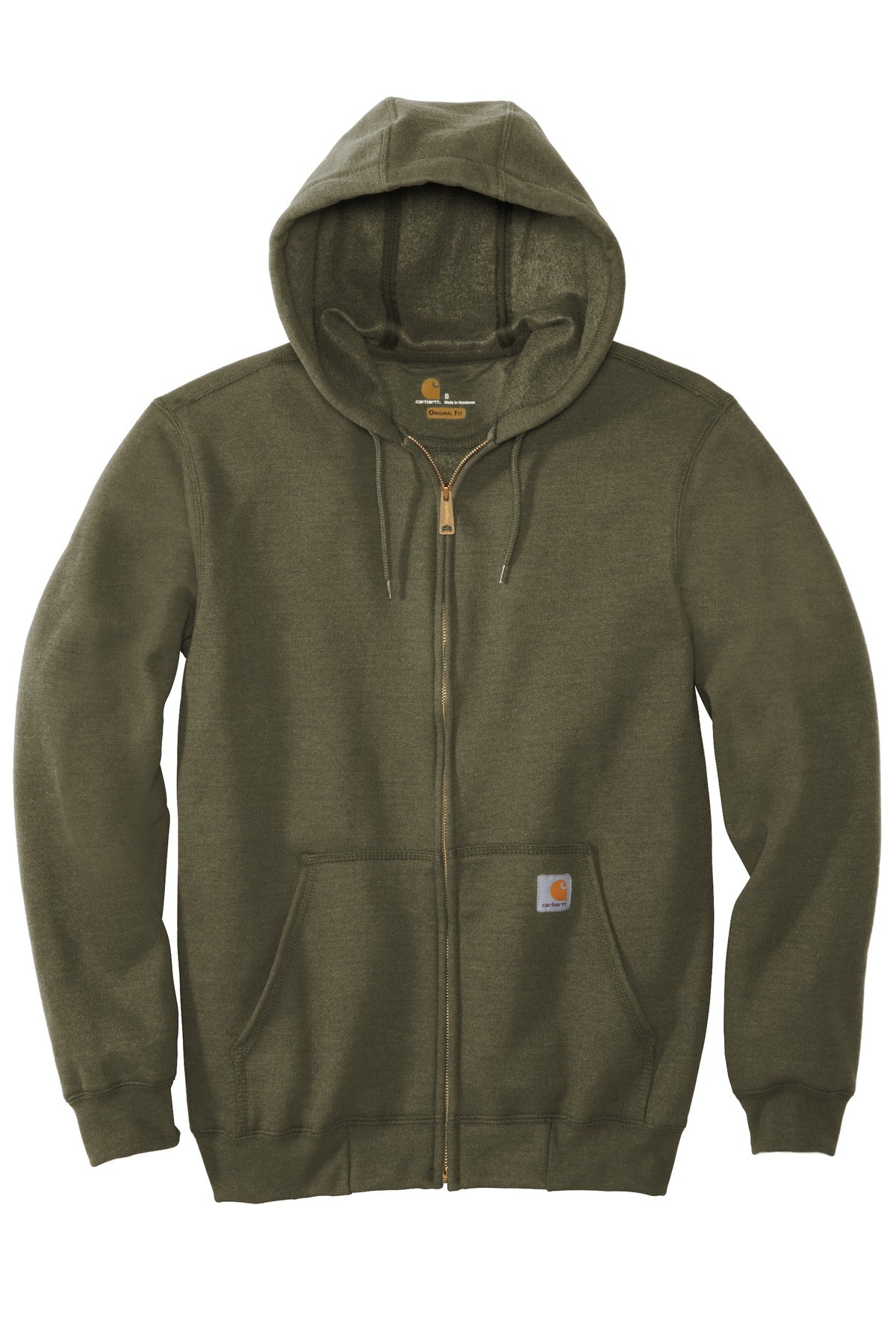 Carhartt Men's Midweight Hooded Zip-Front Sweatshirt CTK122 Carhartt