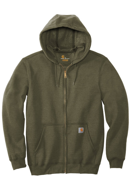 Carhartt Men's Midweight Hooded Zip-Front Sweatshirt CTK122 Carhartt
