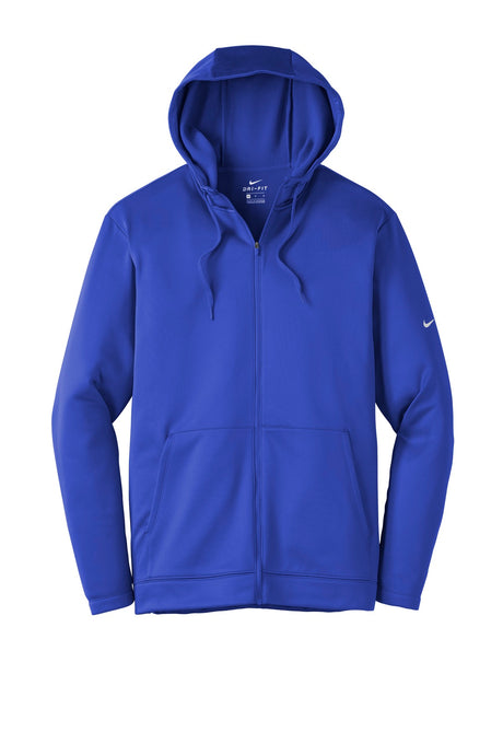 Nike Men's Therma-FIT Full-Zip Fleece Hoodie. NKAH6259 Nike
