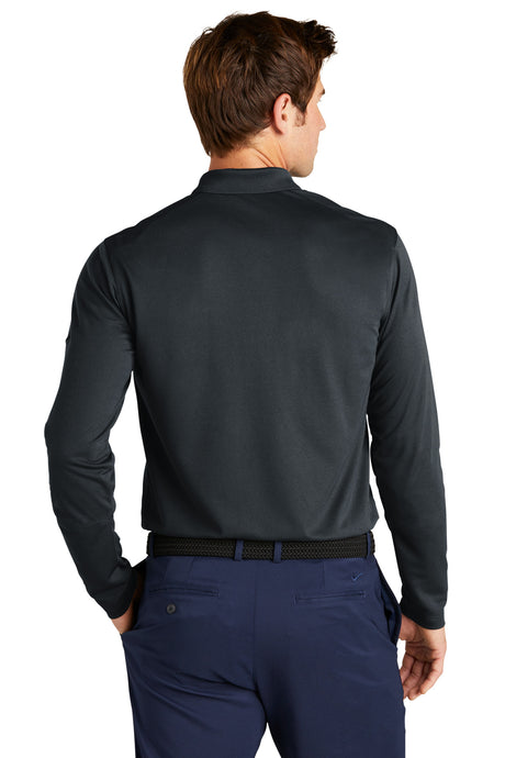 Nike Men's Dri-FIT Micro Pique 2.0 Long Sleeve Polo. NKDC2104 Nike