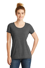 New Era Women's Tri-Blend Performance Scoop Tee. LNEA130 New Era