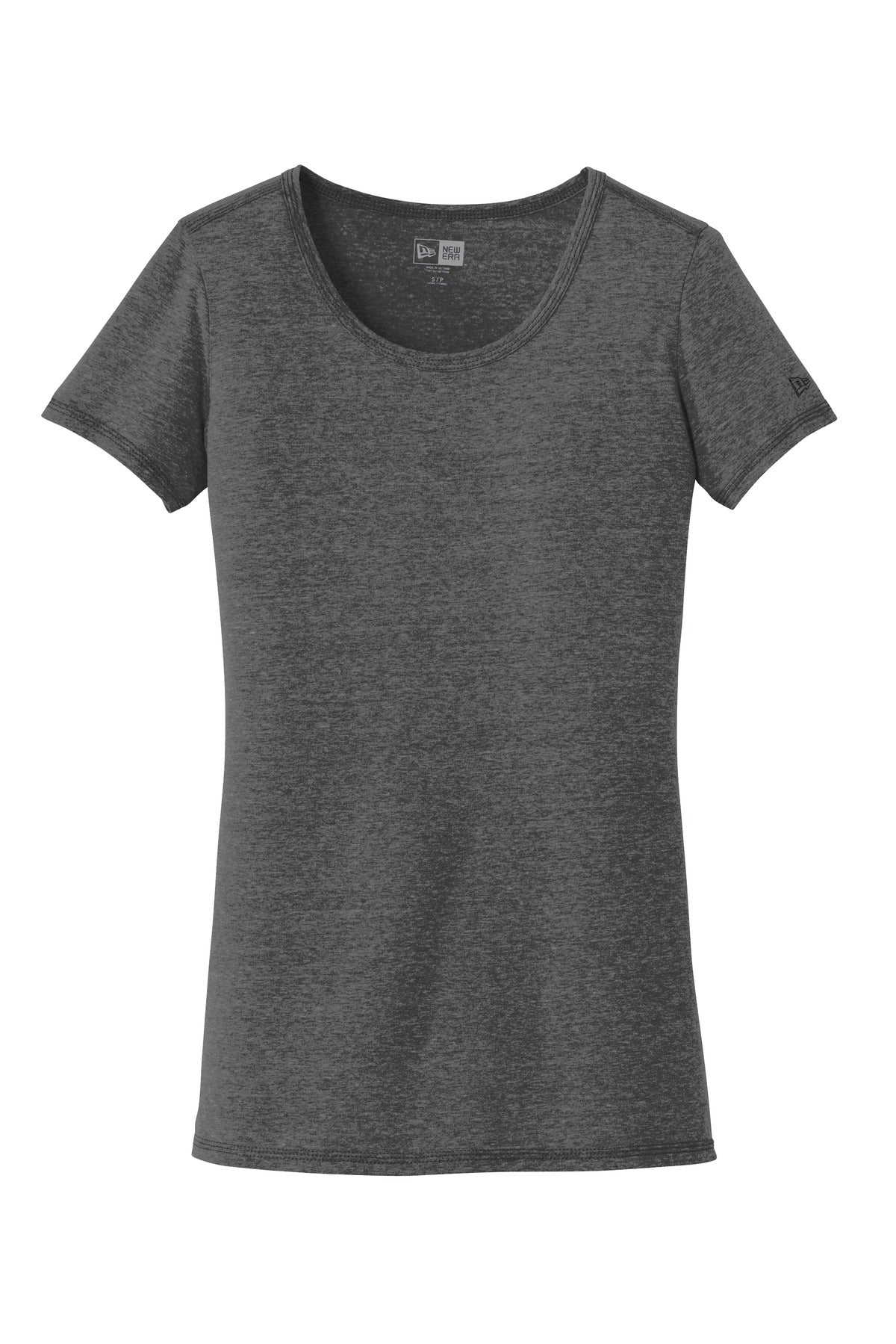 New Era Women's Tri-Blend Performance Scoop Tee. LNEA130 New Era
