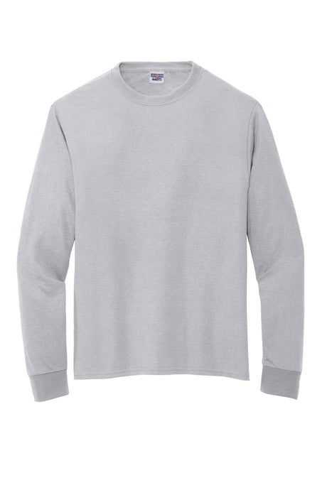 JERZEES Men's Dri-Power 100% Polyester Long Sleeve T-Shirt 21LS JERZEES