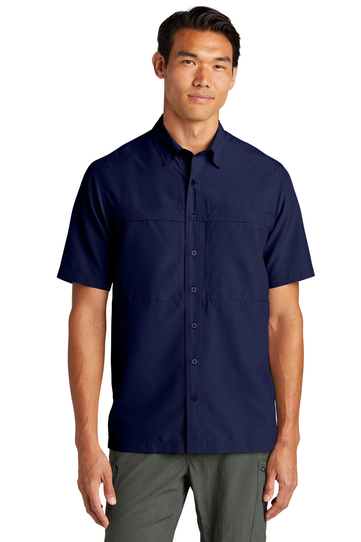 Port Authority Men's Short Sleeve UV Daybreak Shirt W961
