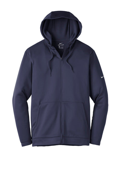 Nike Men's Therma-FIT Full-Zip Fleece Hoodie. NKAH6259 Nike