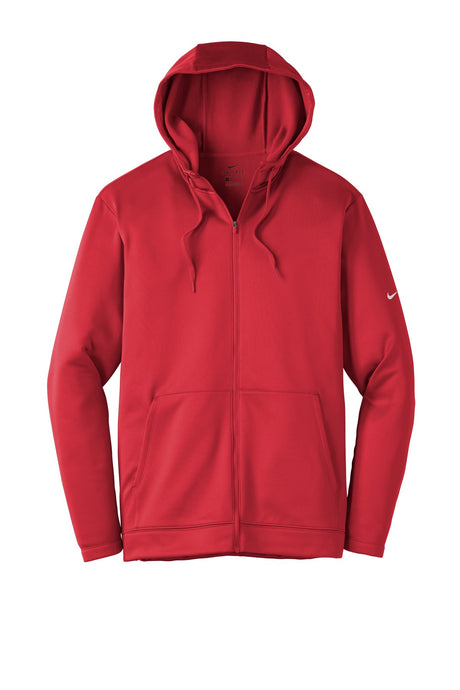 Nike Men's Therma-FIT Full-Zip Fleece Hoodie. NKAH6259 Nike