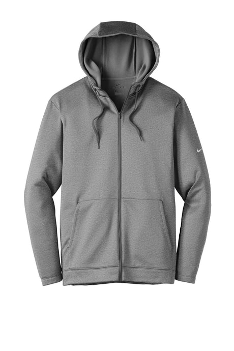 Nike Men's Therma-FIT Full-Zip Fleece Hoodie. NKAH6259 Nike