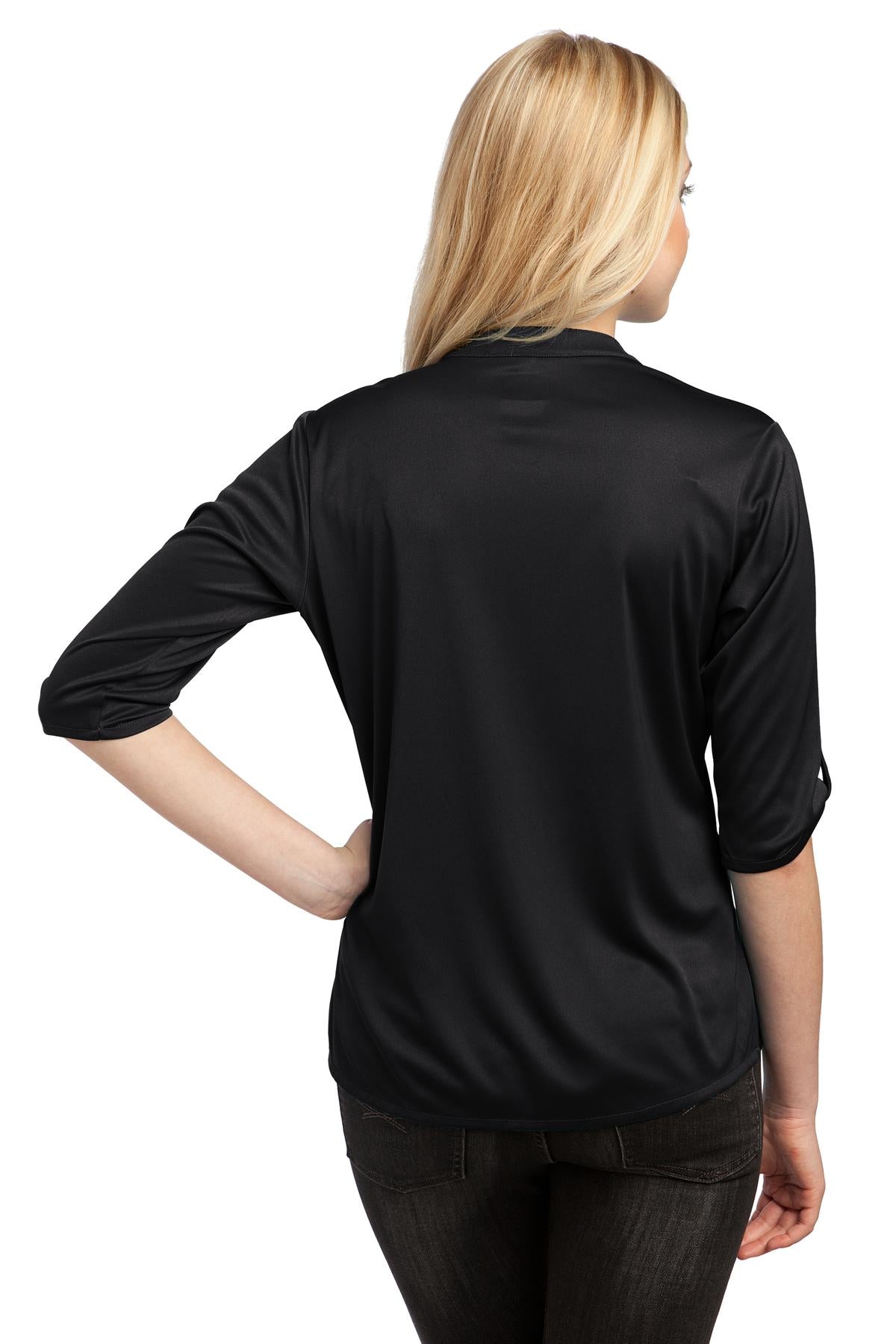 OGIO Women's Crush Henley. LOG111 OGIO
