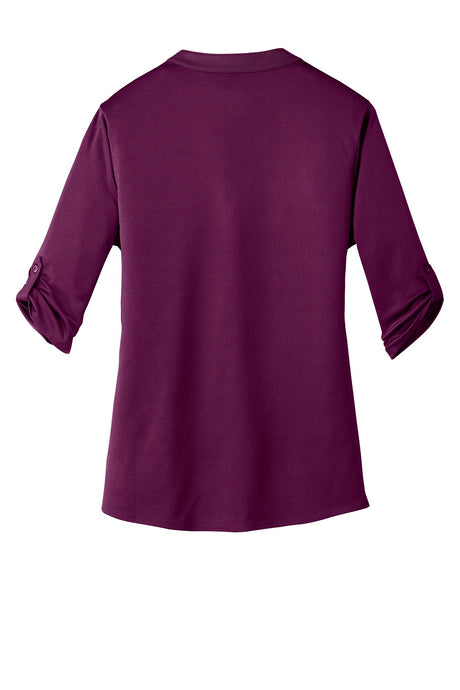 OGIO Women's Crush Henley. LOG111 OGIO
