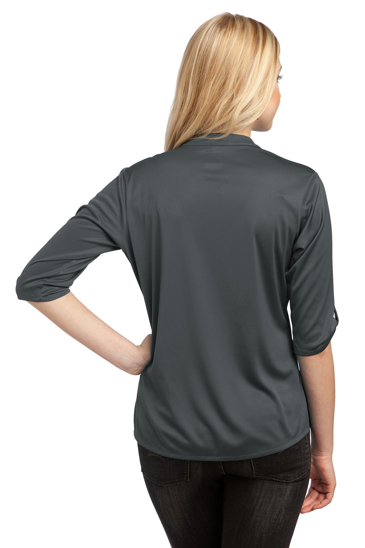 OGIO Women's Crush Henley. LOG111 OGIO