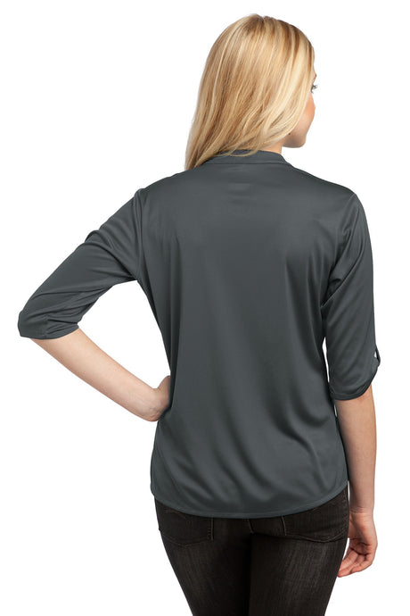 OGIO Women's Crush Henley. LOG111 OGIO