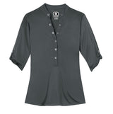 OGIO Women's Crush Henley. LOG111 OGIO
