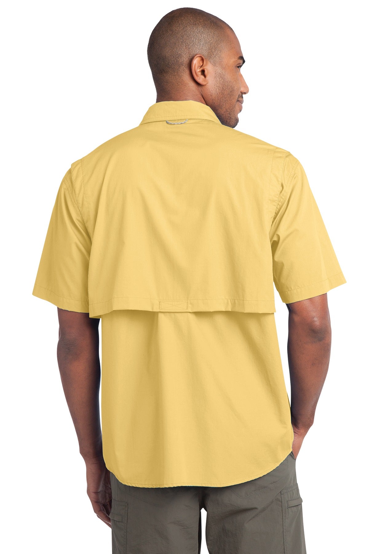 Eddie Bauer Men's Short Sleeve Fishing Shirt. EB608 Eddie Bauer