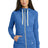 New Era Women's Sueded Cotton Blend Full-Zip Hoodie. LNEA122 New Era
