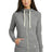 New Era Women's Sueded Cotton Blend Full-Zip Hoodie. LNEA122 New Era