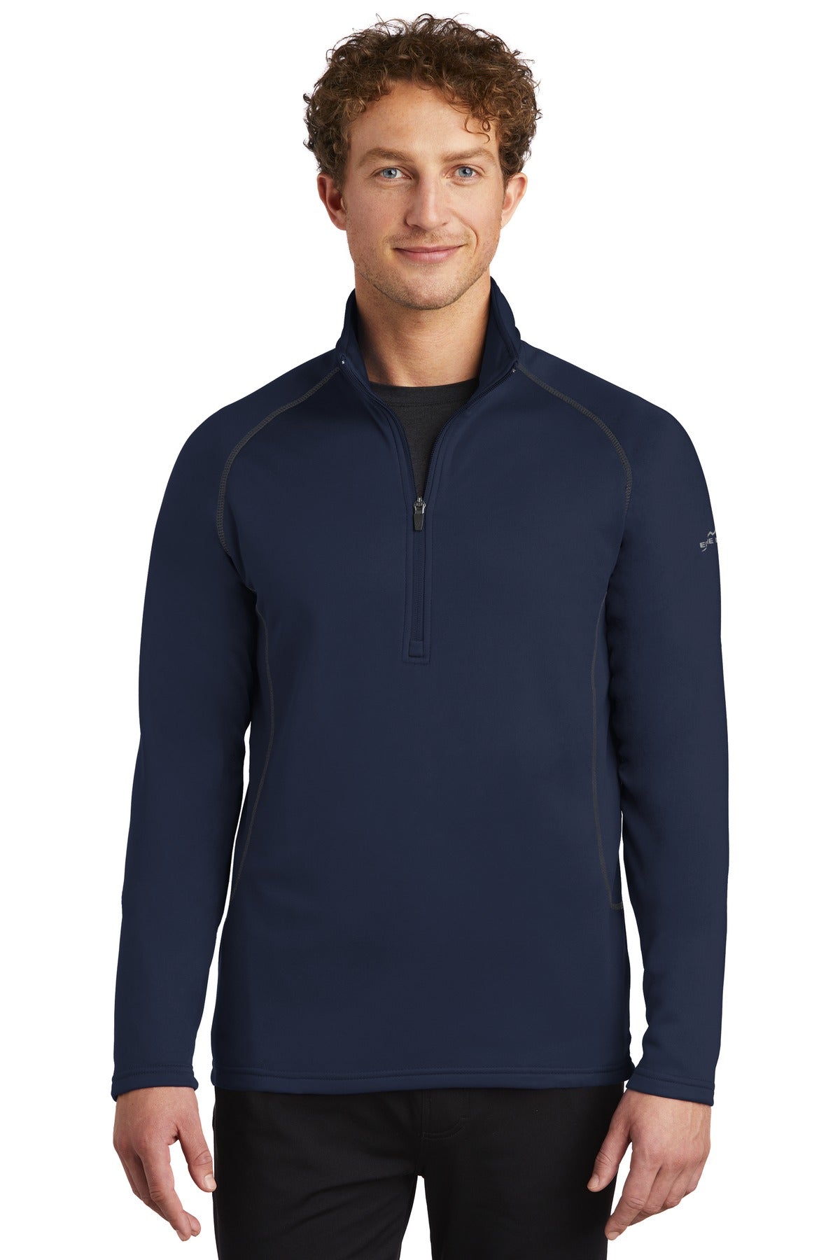 Eddie Bauer Men's Smooth Fleece 1/2-Zip. EB236 Eddie Bauer