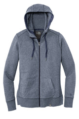 New Era Women's French Terry Full-Zip Hoodie. LNEA502 New Era