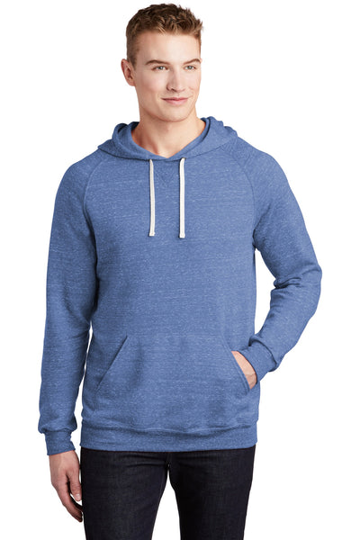 JERZEES Men's Snow Heather French Terry Raglan Hoodie 90M