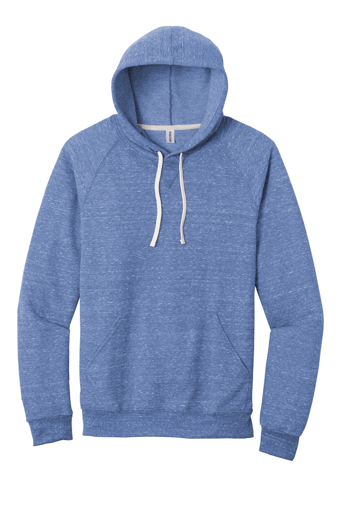 JERZEES Men's Snow Heather French Terry Raglan Hoodie 90M JERZEES