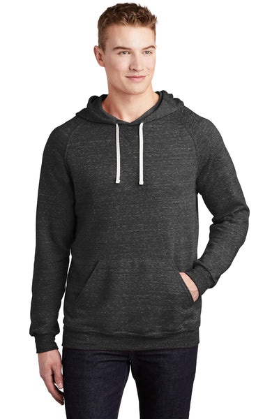 JERZEES Men's Snow Heather French Terry Raglan Hoodie 90M