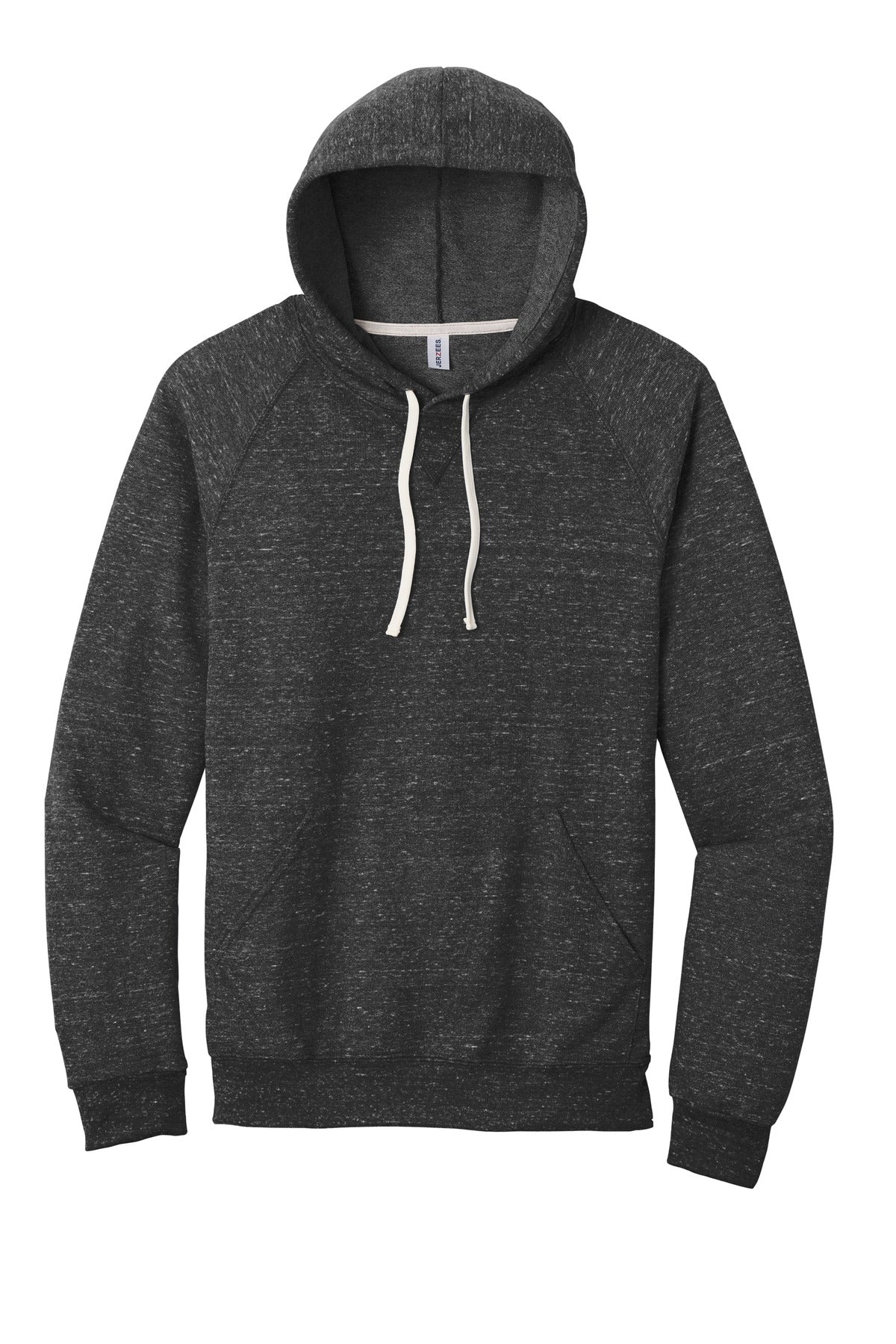 JERZEES Men's Snow Heather French Terry Raglan Hoodie 90M JERZEES