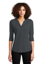 OGIO Women's Jewel Henley. LOG104 OGIO