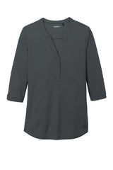 OGIO Women's Jewel Henley. LOG104 OGIO