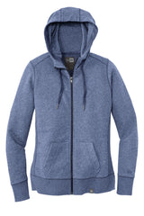 New Era Women's French Terry Full-Zip Hoodie. LNEA502 New Era