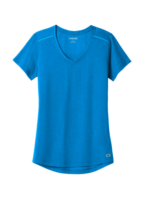 OGIO ENDURANCE Women's Peak V-Neck Tee. LOE337 OGIO