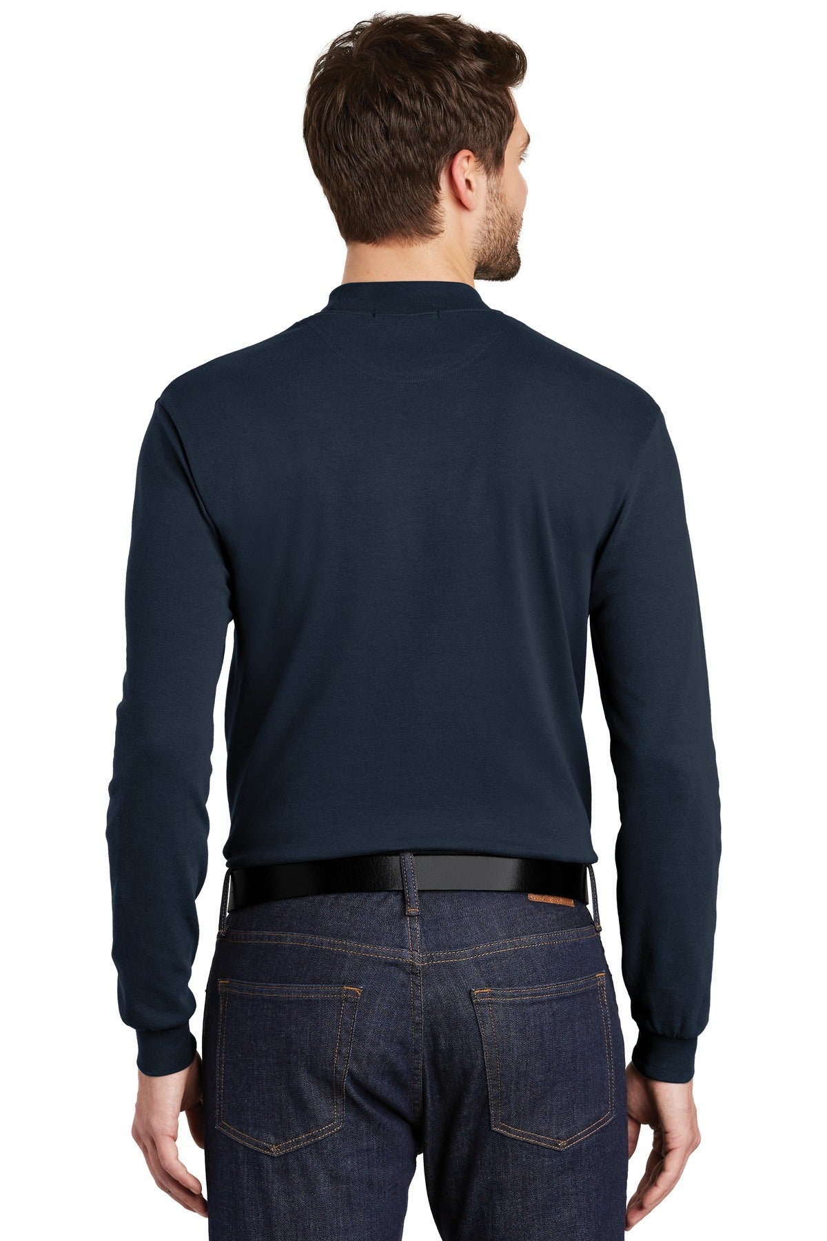 Port Authority Men's Interlock Knit Mock Turtleneck. K321