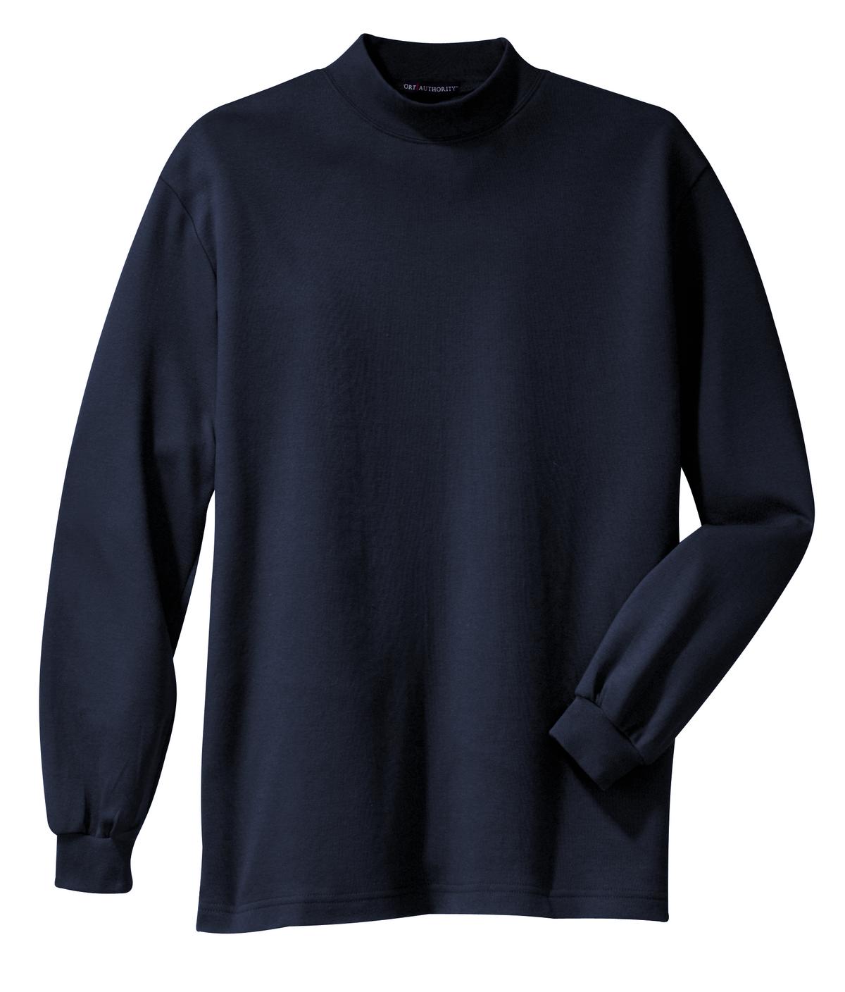 Port Authority Men's Interlock Knit Mock Turtleneck. K321