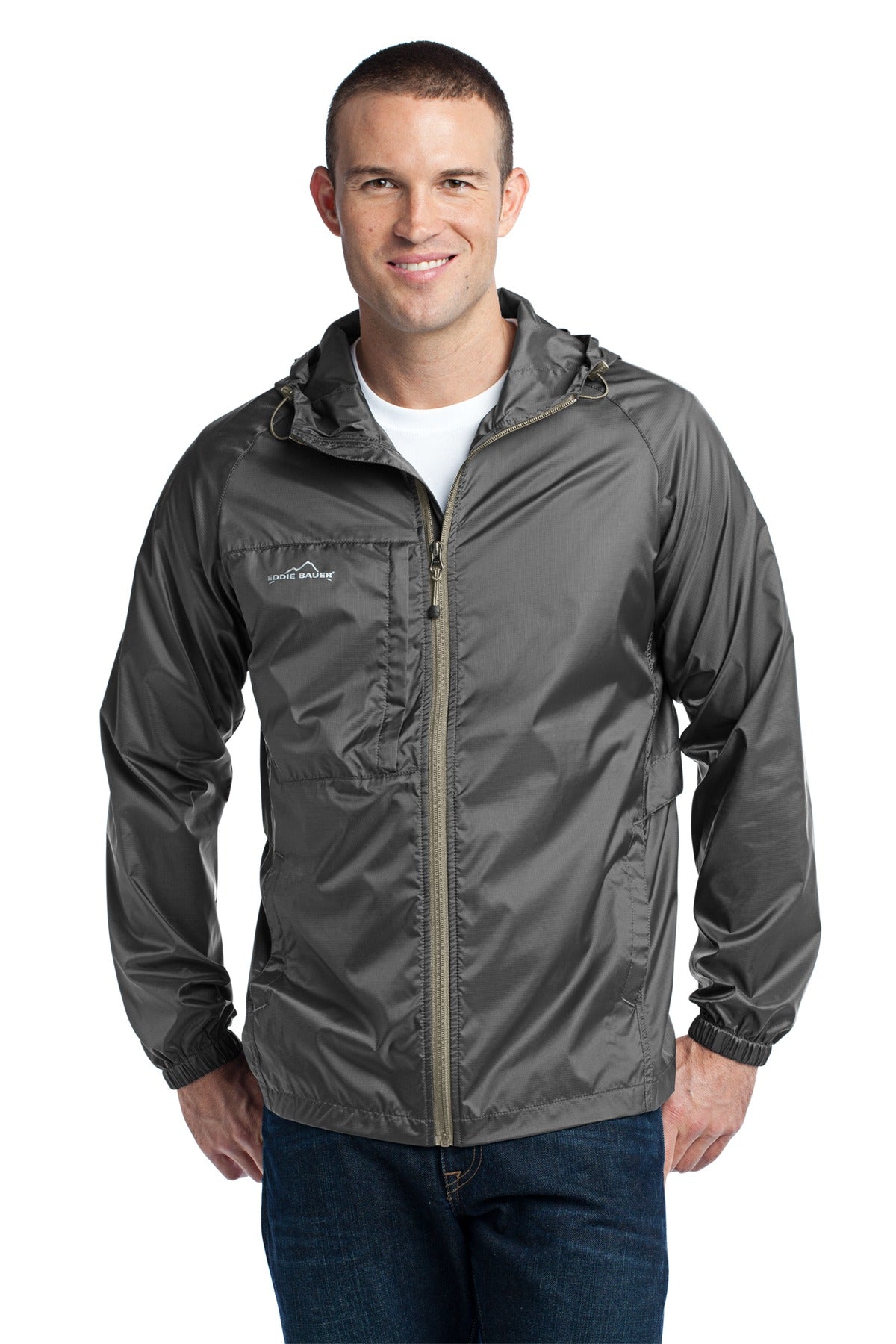 Eddie Bauer Men's Packable Wind Jacket. EB500 Eddie Bauer